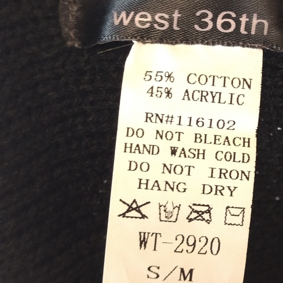 West 36th Open Front Cardigan Sweater Aztec S/M - Picture 4 of 4